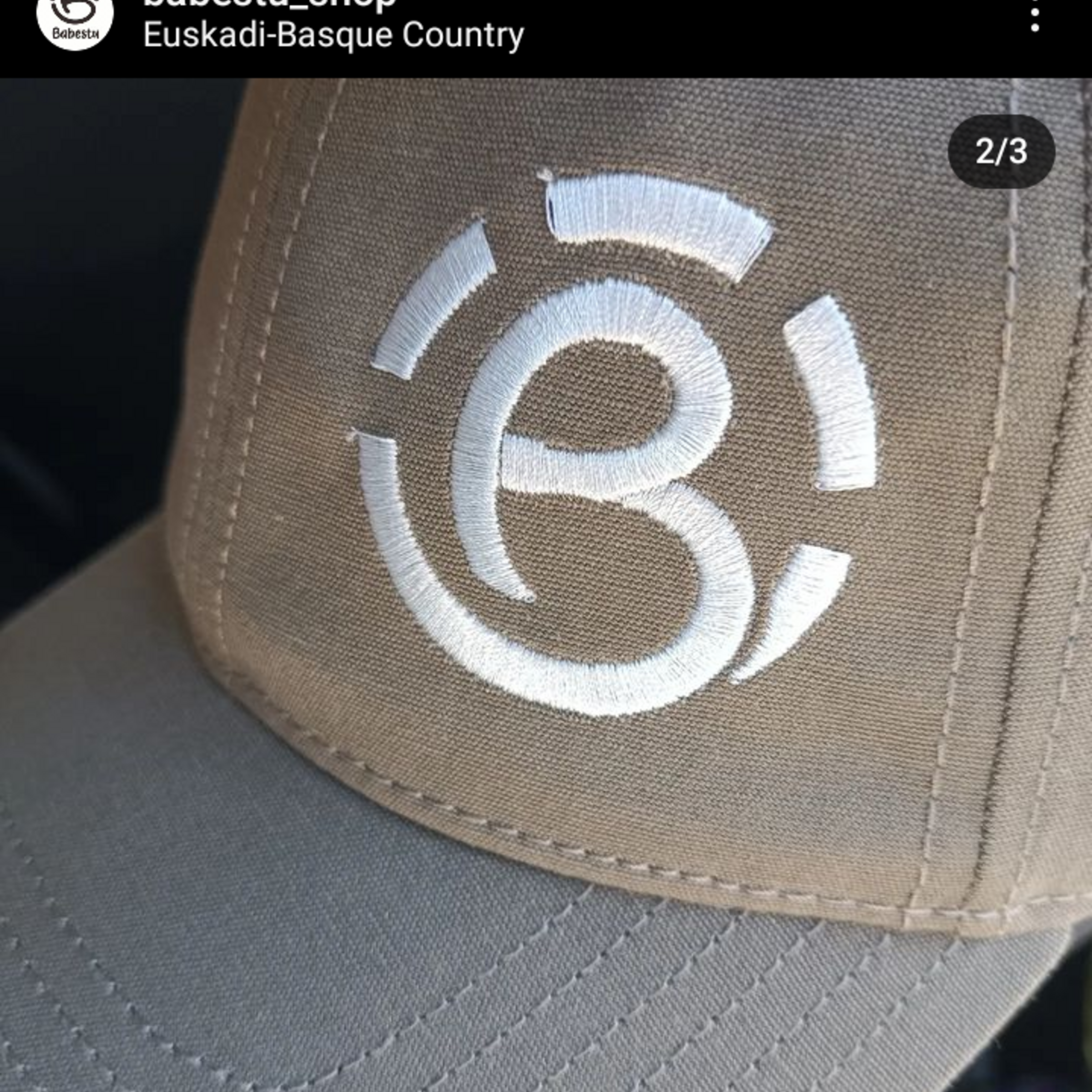 Gorras ecológicas